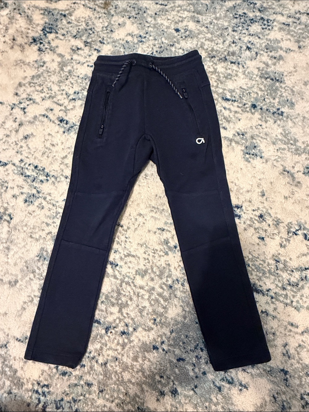 GAP Navy Blue Kids Jogger Sweatpants with Drawstring